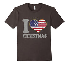 Christmas T Shirt American Flag Tee Vintage Men Women Youth