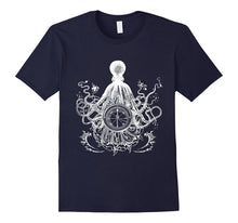 Giant Octopus T-Shirt - Vintage Nautical Theme Tshirt