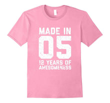 12th Birthday Shirt Gift Age 12 Year Old Boy Girl Tshirt Tee