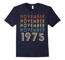 Retro Classic Vintage NOVEMBER 1975 - 42nd Gift 42 Years Old