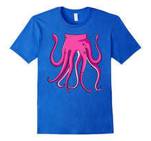 Squid Costume T-Shirt for Halloween Squid Animal Cosplay Tee