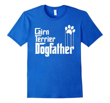 Mens Cairn Terrier Dog Dad T-Shirt