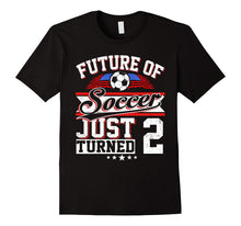 Future Soccer Born in 2015 T-Shirt 2nd Birthday