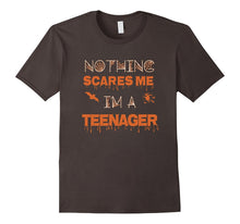 Nothing Scares Me I'm a Teenager Funny Halloween Tshirt
