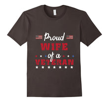 Proud Wife of a Veteran-Patriotic T-Shirt Gifts