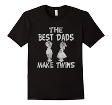 The Best Dads Make Twins Funny Distressed T-Shirt
