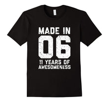 11th Birthday Shirt Gift Age 11 Year Old Boy Girl Tshirt Tee