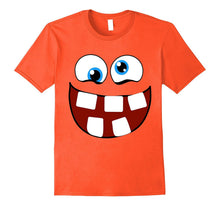 Halloween Emoji Matching Costume TShirt Crazy Face Big Mouth