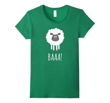 Baa Baaa Cute Fluffy Sheep Lovers Cartoon Graphic Tee Shirt