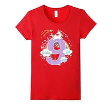 Birthday Girl 9 Shirt Unicorn Rainbow Emoji Shirt 9th Top