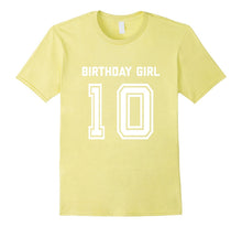 10th Birthday Shirt Gift Age 10 Year Old Girl Tshirt Girls T