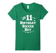 11th Birthday Boys Funny Shirt Gift 11 Years Old Soccer Boy