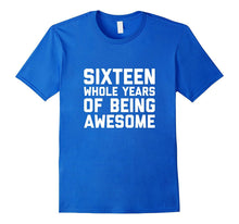 16th Birthday Shirt Gift Age 16 Year Old Boy Girl Tshirt Tee