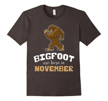 Bigfoot Are Born in November Children's Birthday T-Shirt