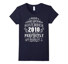 Legends Were Born in November 2010 - 7th Birthday T-Shirt