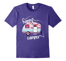 Happy Camper Road Trip Camping Vacation Glamping Shirt