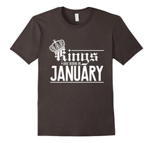 Kings Are Born in January Birthday Shirt
