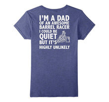 Barrel Racing Dad ...Barrel Racing Shirt - Rodeo Horse Ridin