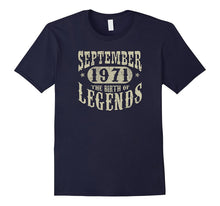 46 Years 46th Birthday September 1971 Birth of Legend TShirt