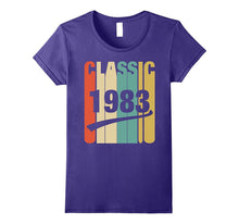 Classic Retro 1983 Birthday Gift Funny Tshirt for Men/Women