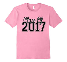 Class of 2017 Shirt Graduation Son Daughter Script Varsity