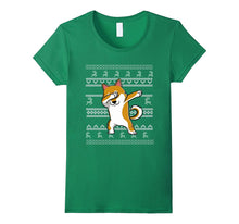 Dabbing Shiba Inu Dog Ugly Christmas Tshirt Gift for Kids