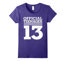 Officially a Teenager Birthday Girl or Boys T-Shirt