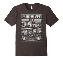 34th Wedding Anniversary I Survived What's Yours Superpower