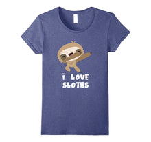 Cute Dabbing Sloth Shirt - Funny I Love Sloths Dab T-Shirt