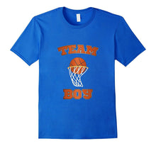 Pink or Blue We Love You Shirt Men Daddy Team Boy Basketball