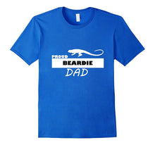 Proud Beardie Dad Bearded Dragon T-Shirt