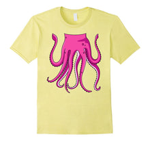 Squid Costume T-Shirt for Halloween Squid Animal Cosplay Tee