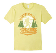 Bigfoot T-Shirt Undefeated Hide & Seek Sasquatch Yeti Gift