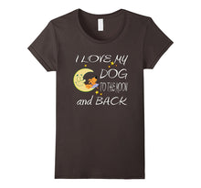 I Love My Dog to the Moon and Back T-Shirt Tee