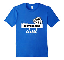 Proud Python Dad Snake Reptile T-Shirt