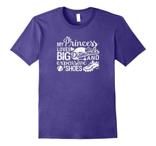 Softball Princess Loves Diamonds, Mom Dad Coach Shirt Gift
