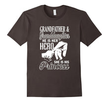 Grandfather & Granddaughter He Is Her Hero T-Shirt