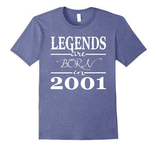 Gift for 16 Year Old 16th Birthday Gift Born in 2001 T-Shirt