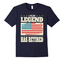 A Welder Legend Has Retired Retirement Gift T-Shirt