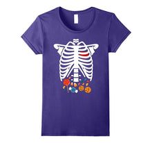 Halloween Skeleton Rib Cage X-Ray Cute Candy T-Shirt
