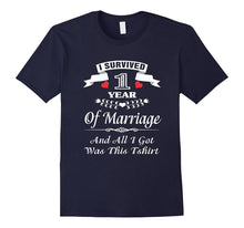 1st Anniversary T-Shirt 1 Year Wedding Marriage Gift