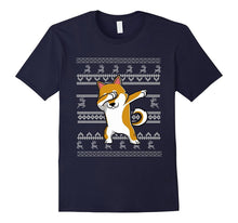 Dabbing Shiba Inu Dog Ugly Christmas Tshirt Gift for Kids