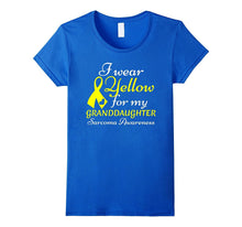 I Wear Yellow for My Granddaughter - Sarcoma Awareness Tee