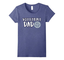 My Heart on That Court Funny Dad Volleyball T-Shirt Parents