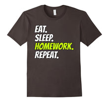Eat Sleep Homework Repeat T-Shirt Back to School Clothing