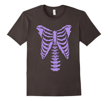 Skeleton Halloween Costume Halloween T-Shirt (Light Purple)