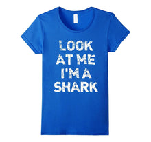 "Look at Me I'm a Shark" Funny Halloween T-Shirt