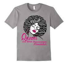 Queens Are Born in November - Strong Black Woman Tee Shirts