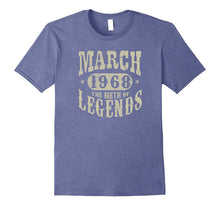 49 Years Old 49th Birthday March 1968 Birth of Legend TShirt