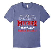 My Grandson the Pitcher - Funny Baseball & Softball T-Shirt